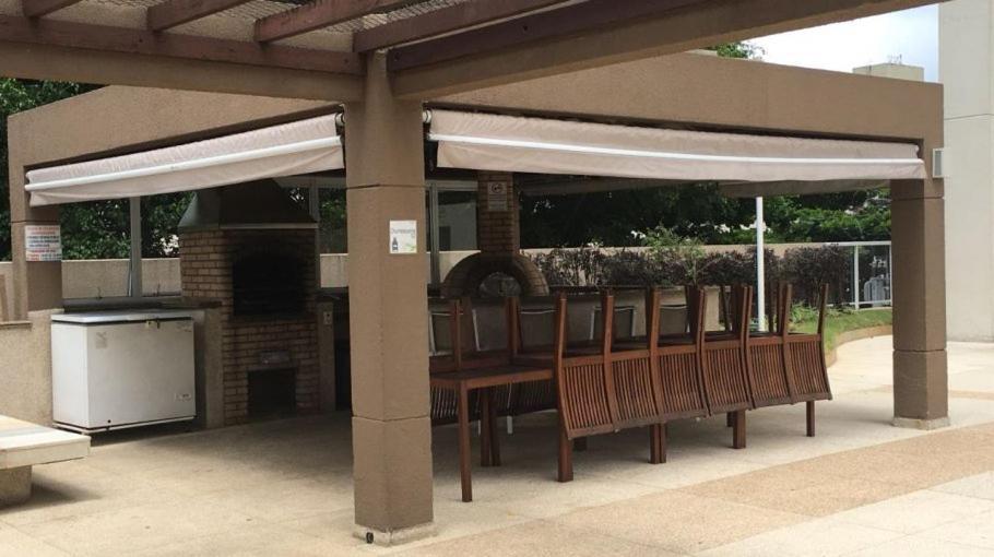 Apartamento Praia Das Asturias Гуаружа Экстерьер фото