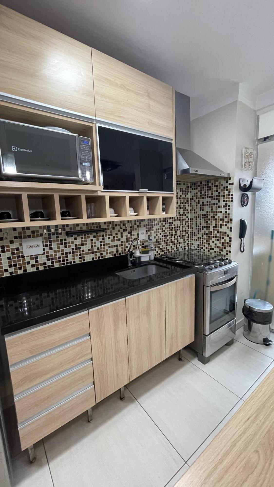 Apartamento Praia Das Asturias Гуаружа Экстерьер фото