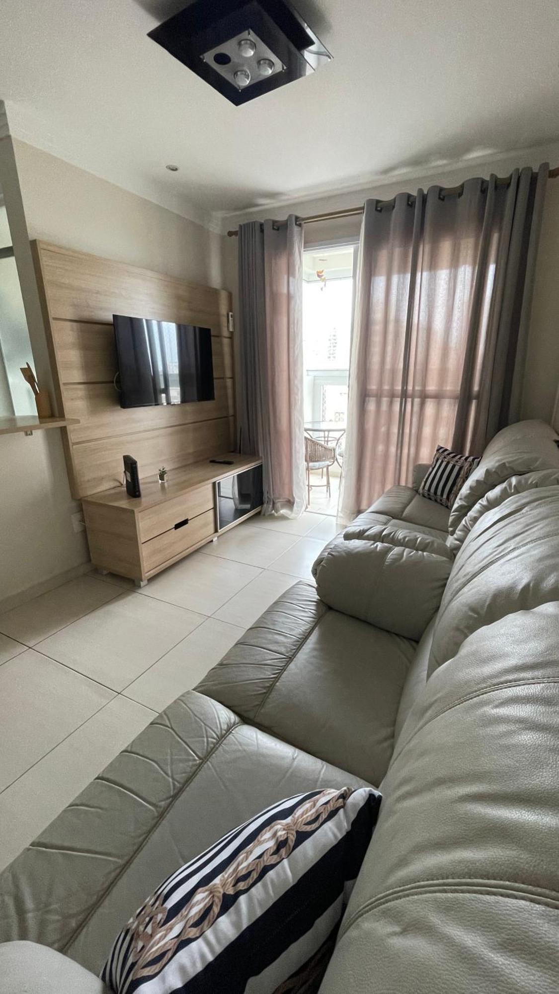 Apartamento Praia Das Asturias Гуаружа Экстерьер фото